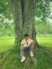 The Éterna Shirt | Pure White Embroidered Luxury Shirt