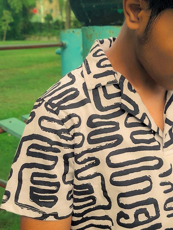 The Noctura Script | Old Money Luxury Doodle Shirt