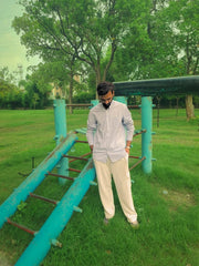 Seoul Elite – Casual Straight-Fit Korean Ban-Neck Shirt