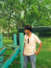 The Éterna Shirt | Pure White Embroidered Luxury Shirt